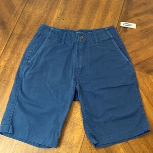 Old navy Men’s flat front shorts blue size 30. NWT
